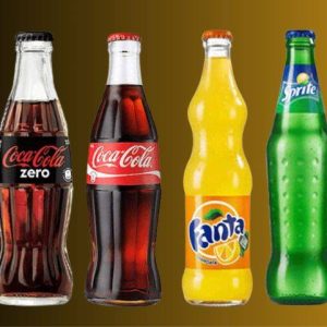 Coca cola, Fanta, Sprite, The Pesca, The Limone 0.33 L