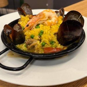 Paella di pesce